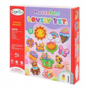 LT343 ZESTAW ZRÓB SAM MAGNESY FIGURKI DIY SŁOŃCE