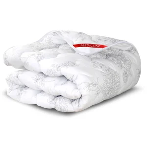 Kołdra 200x220 cm całoroczna antyalergiczna mikrofibra drukowana silikon