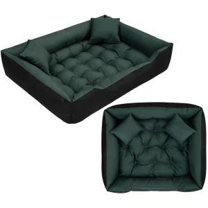 Legowisko dla psa kojec ECCO 55x45 cm wodoodporne zielone