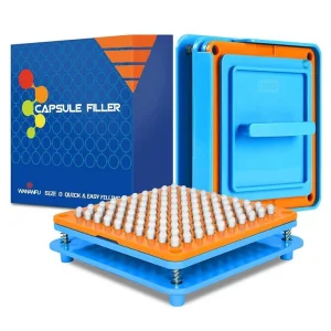 Wypełniacz kapsułek 100 otworów rozmiar 0 ręczna maszyna WANANFU do samodzielnego napełniania kapsułek lekami