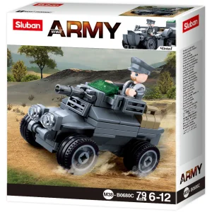 Klocki SLUBAN Army Pojazd 79 el. M38-B0680C