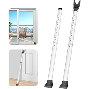 Blokada drzwi regulowana zabezpieczenie drzwi antywłamaniowe 2 szt.