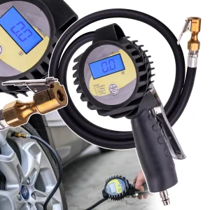 Elektroniczny Pistolet do Pompowania Kół Cyfrowy Digital AUTOMAT 3w1