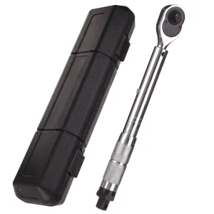 Klucz dynamometryczny z blokadą 19-110Nm 3/8” 305mm stal CrV etui