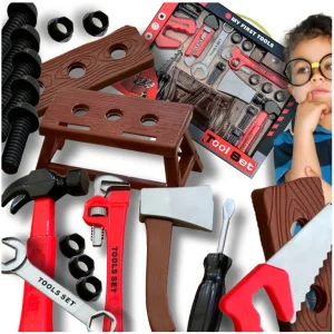 ZESTAW MAJSTERKOWICZA ZABAWA W WARSZTAT NARZĘDZIA MAŁY MECHANIK