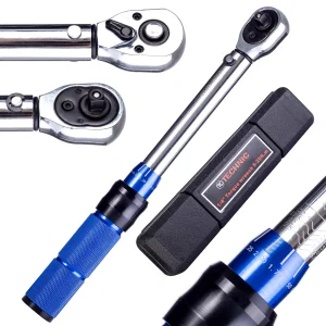 Klucz Dynamometryczny 1/4 5-25Nm Blokada Certyfikat Kalibracji dwukierunkow