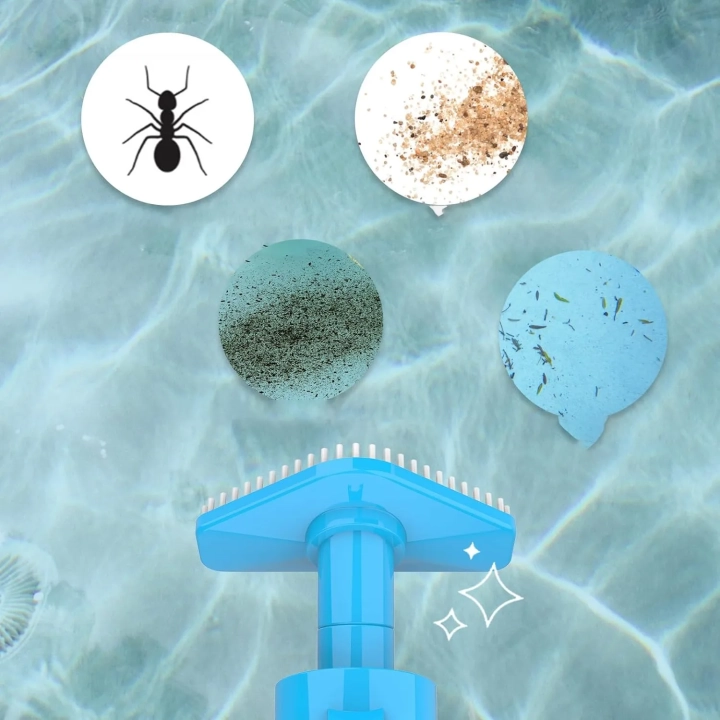 UŻYWANE Odkurzacz basenowy PoolyPoly 1822 bezprzewodowy do basenu i jacuzzi