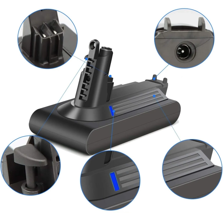 Akumulator Batterytec do Dyson DS-V11B, 18,5 x 11,3 x 9,2 cm