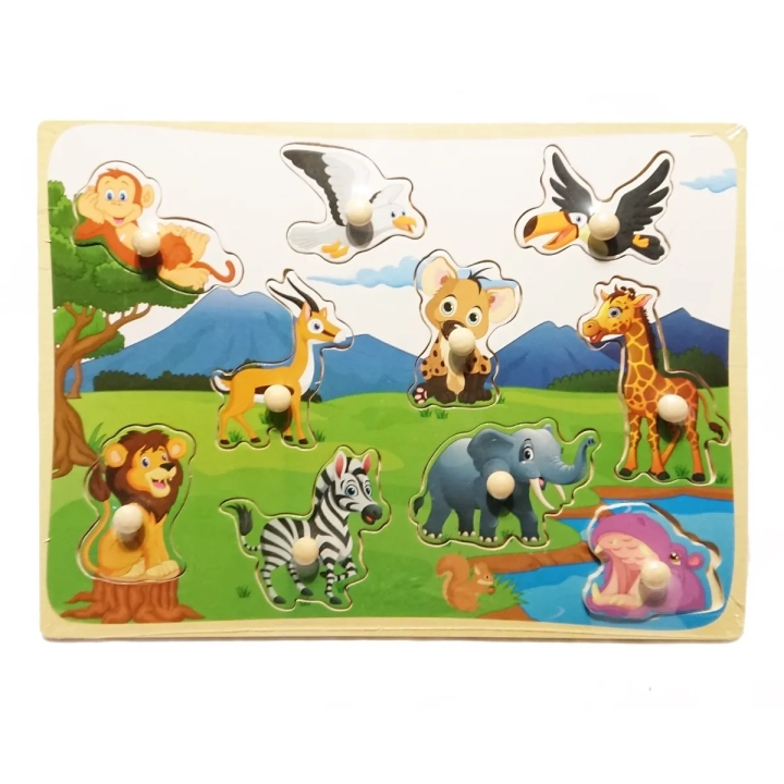 PUZZLE KSZTAŁTY DŻUNGLA
