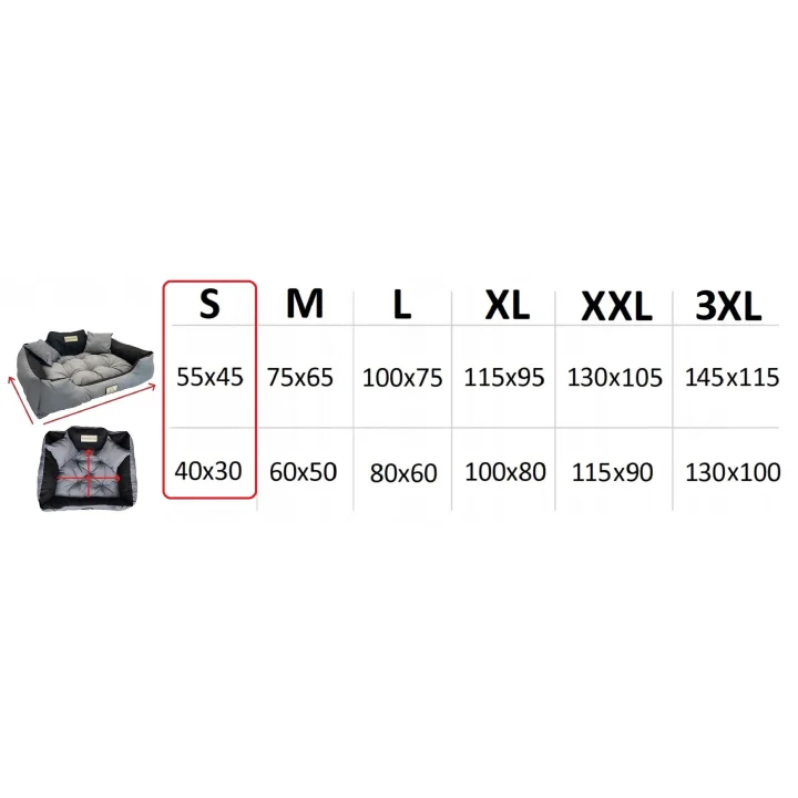 Legowisko dla psa kojec KINGDOG 55x45 cm personalizowane wodoodporne zielone