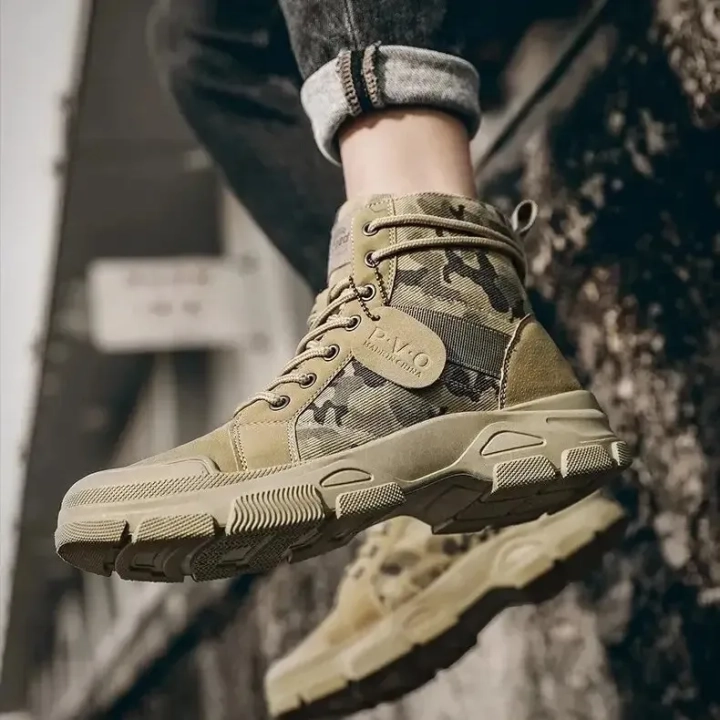 Buty taktyczne, buty za kostkę, rozmiar 44 khaki (27,5cm na 43)