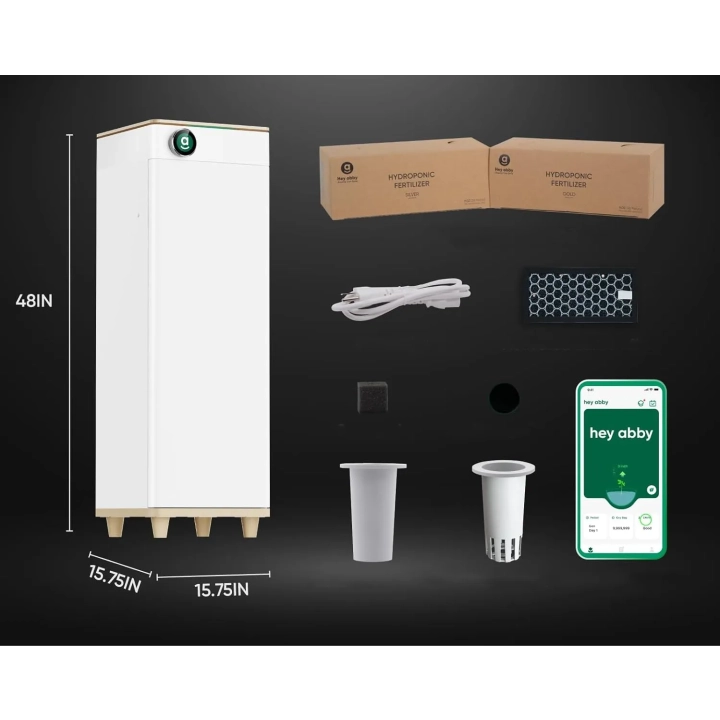 UŻYWANE Growbox automatyczny Hey Abby 420 Pro hydroponiczny system DWC LED