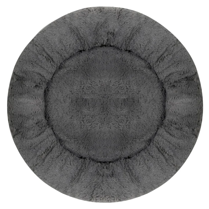 Legowisko shaggy 100 cm ciemnoszary rozbieralny antyslip