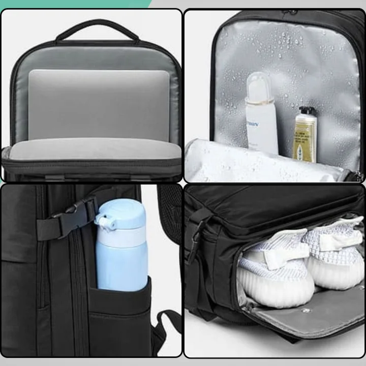 PLECAK DO SAMOLOTU PODRÓŻNY WIZZAIR 40x30x20 BAGAŻ PODRĘCZNY KABINOWY USB