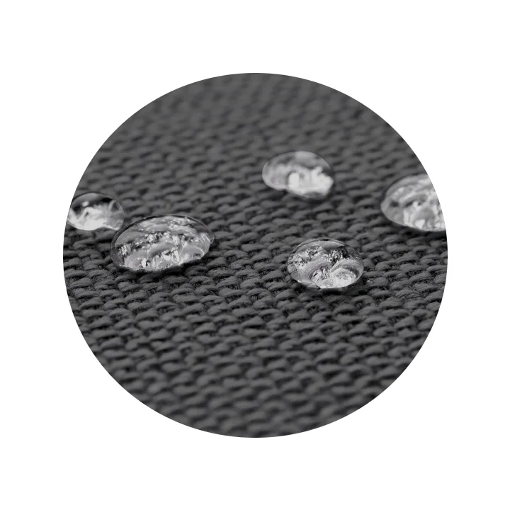 Poduszka ogrodowa 112x113 cm na krzesło wiszące bocianie gniazdo wodoodporna czarna