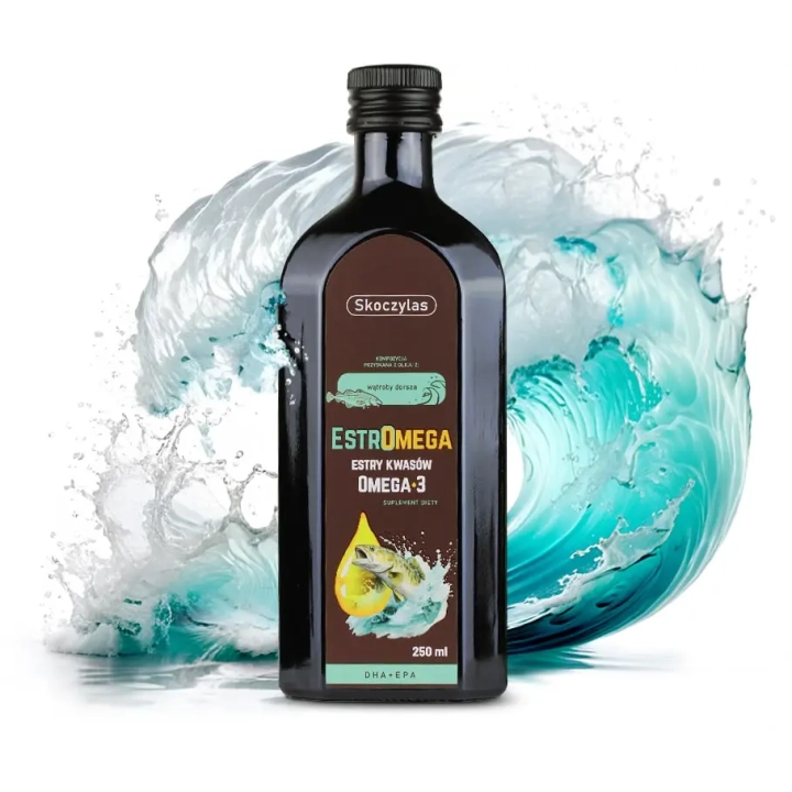 ESTROMEGA rybie kwasy omega 3 DHA+EPA 250 ml