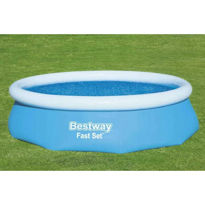 POKRYWA SOLARNA DO BASENU 305CM PLANDEKA OSŁONA PODGRZEWANIE BESTWAY 58241