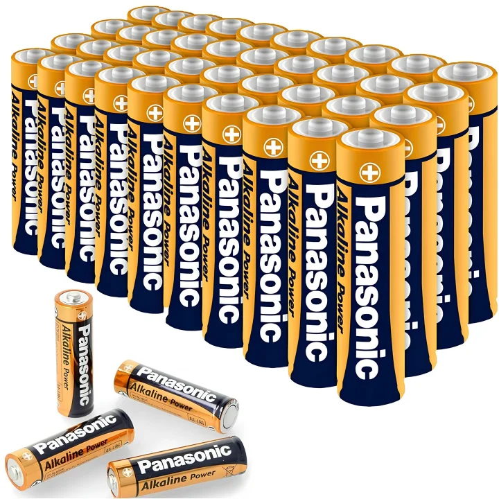 40x najmocniejsze baterie alkaliczne Panasonic Power LR03 AAA