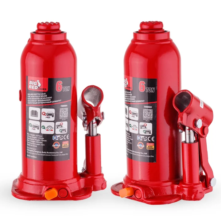 PODNOŚNIK SAMOCHODOWY SŁUPKOWY HYDRAULICZNY 6 TON 402mm WALIZKA 6000KG
