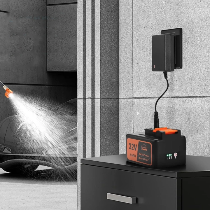 UŻYWANA Myjka wysokociśnieniowa DEWINNER 5 w 1 32 V 2600 mAh
