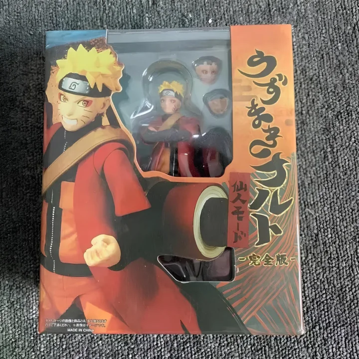 Figurka Naruto Uzumaki z zabezpieczeniem 15 cm kolekcjonerska postać z anime Naruto z podstawą i detalicznym wykonaniem