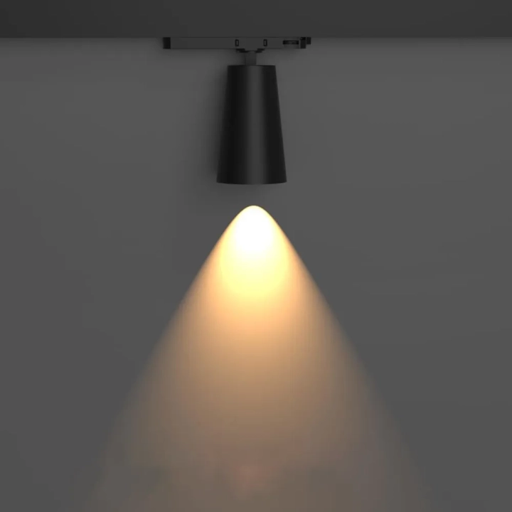 Reflektor szynowy LED 30W 3-fazowy 4000K biały neutralny czarny