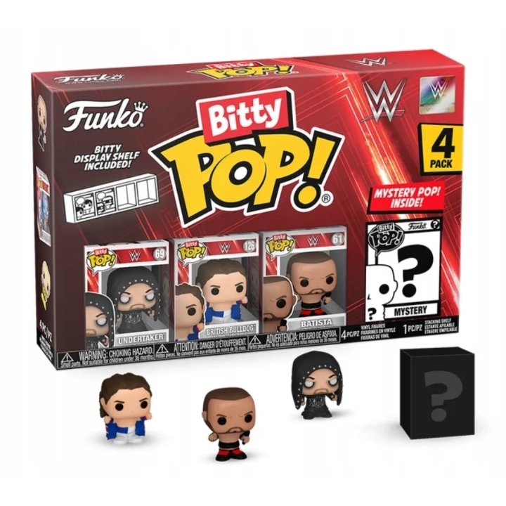 Funko Bitty POP! WWE Undertaker 2cm 4pak