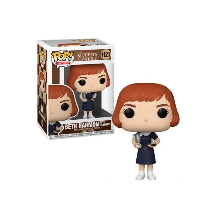 Funko POP! Queen's Gambit Beth z pucharem 1121