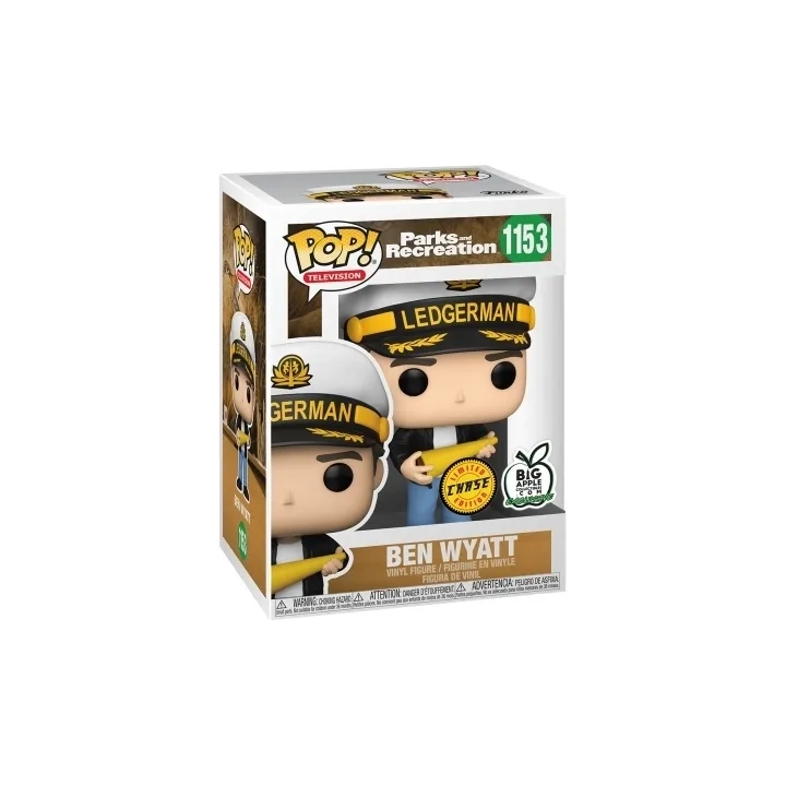 Funko POP! TV Parks & Recreation Ben Wyatt 1153 CHASE
