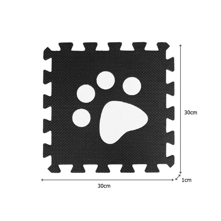 MATA EDUKACYJNA PIANKOWA PUZZLE EVA 90 x 90 GRUBA DLA DZIECI MIĘKKA