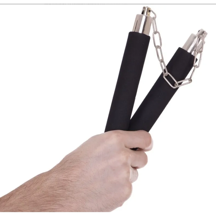 Nunchaku treningowe z pianki nunczaku nunczako piankowe Wykonane pustej plastikowej rurki pokrytej pianką