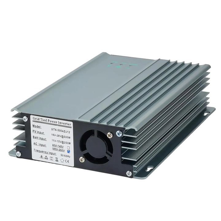 UŻYWANE Falownik solarny SOGTICPS 500W MPPT DC16-28V - AC230V sinusoida 12V