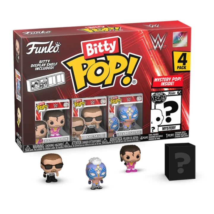 Funko Bitty POP! WWE Razor Ramon 2cm 4pak