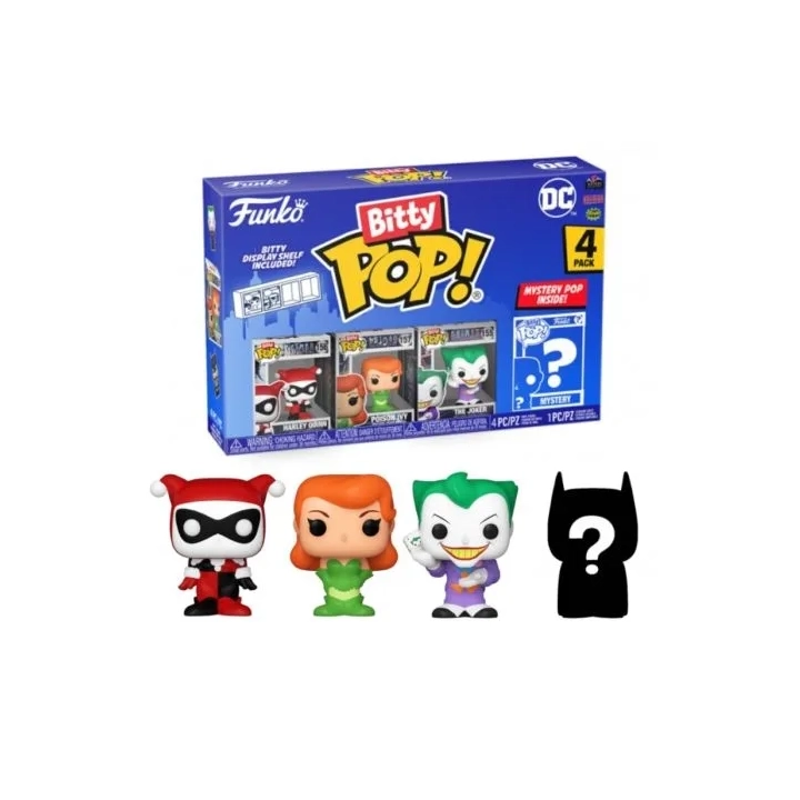 Funko Bitty POP! DC Comics Harley Quinn 2cm 4pak
