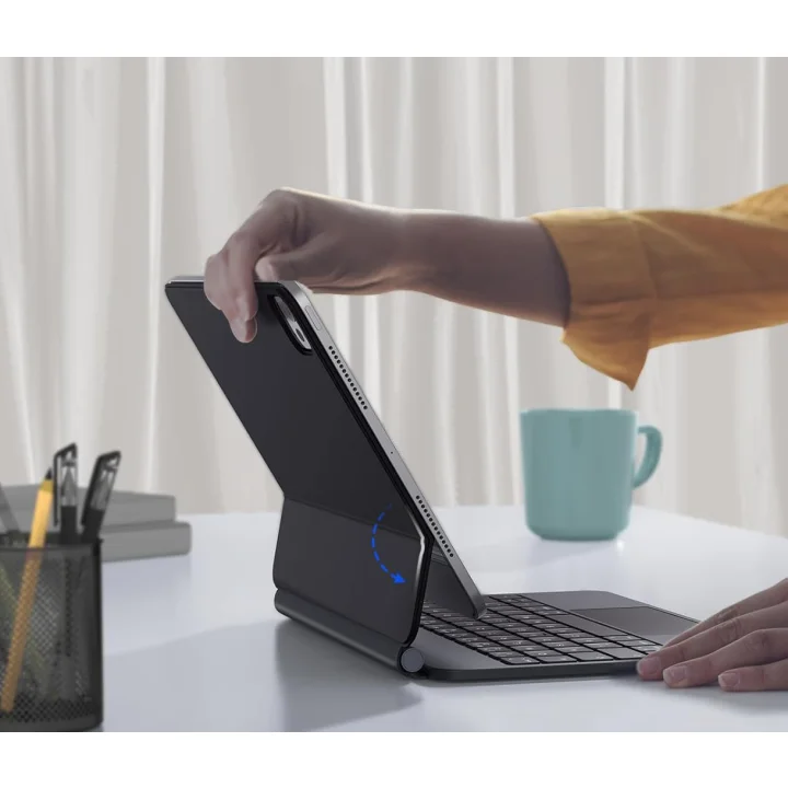 Etui z klawiaturą Earto M01-A11-BK-DE-B , do iPad Pro 11 M4 2024, czarne