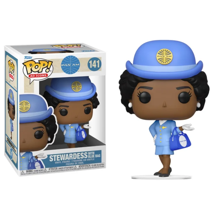 Funko POP! Pan Am Stewardess witch blue bag 141