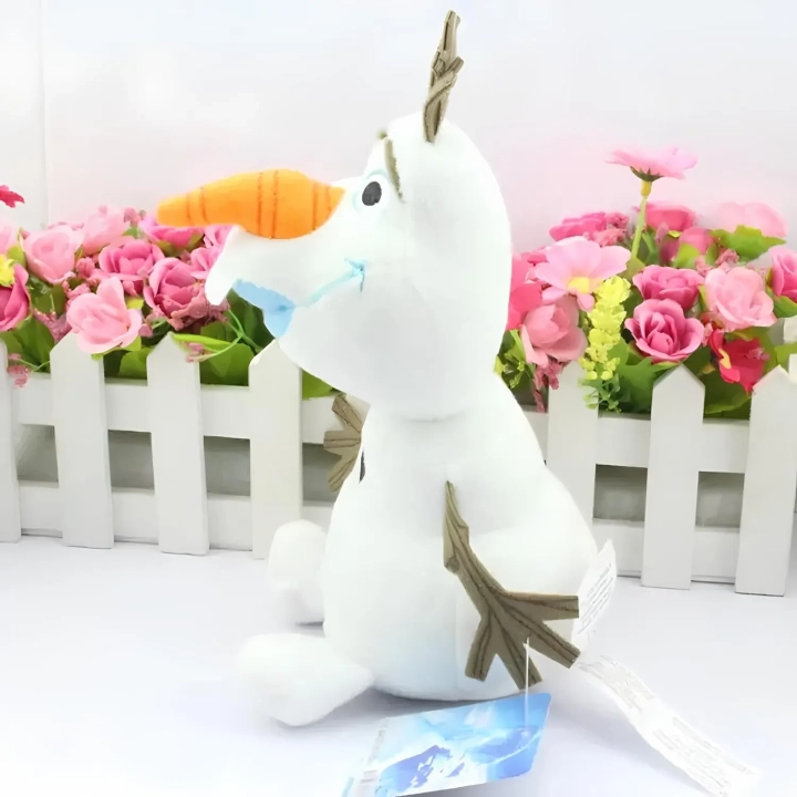 Maskotka Olaf 40 cm Kraina Lodu urocza pluszowa zabawka dla fanów bajki Frozen