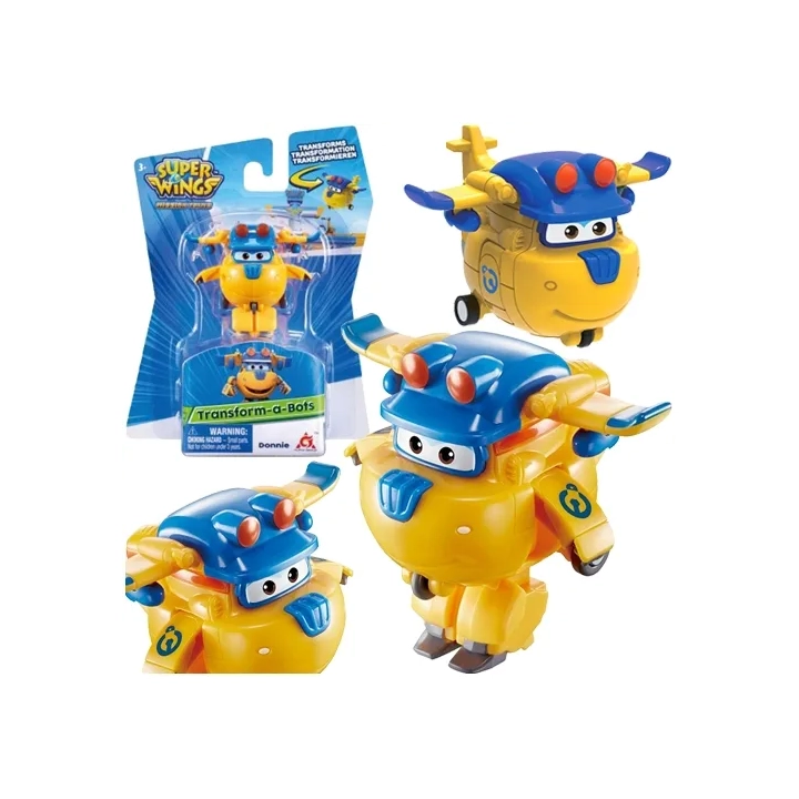 Super Wings robot transform Build It Donnie