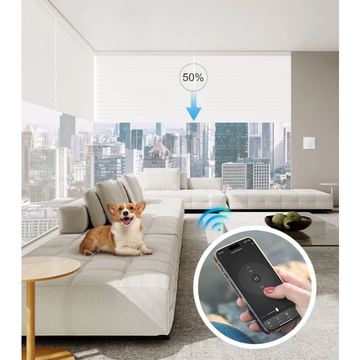 Przełącznik rolet WiFi Maxcio 6.1 Gen kompatybilny z Alexa Google 4-pack POWYSTAWOWY