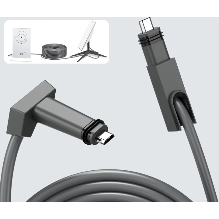 Kabel Starlink V2 wymienny wodoodporny PonJel IP68 1200m 46m POWYSTAWOWY