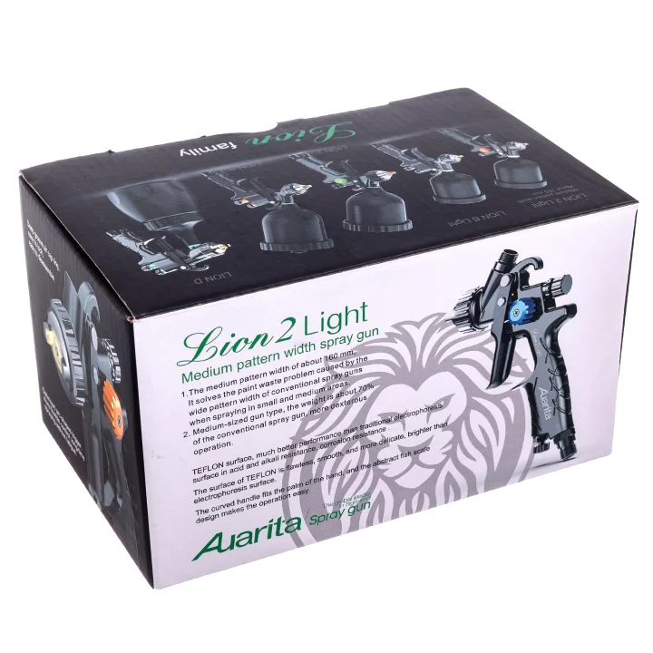 Pistolet lakierniczy MINI AUARITA LION 2 Light 0,8mm HVLP do Zaprawek 250ml