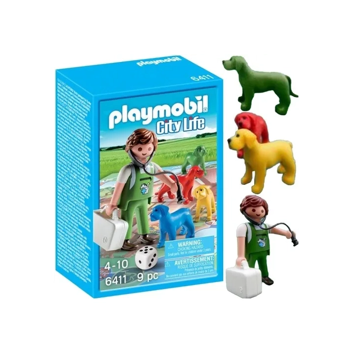 PLAYMOBIL 6411 City Life Veterynary Clinic klocki