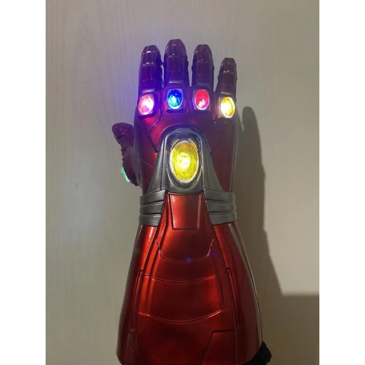 Rękawica Iron Mana, która świeci! Avengers, Rękawica Iron Man 30 cm