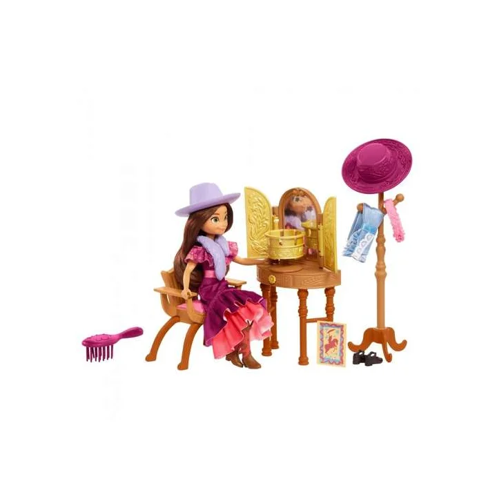 Mattel Dream Works Lalka Mustang garderoba GXF54