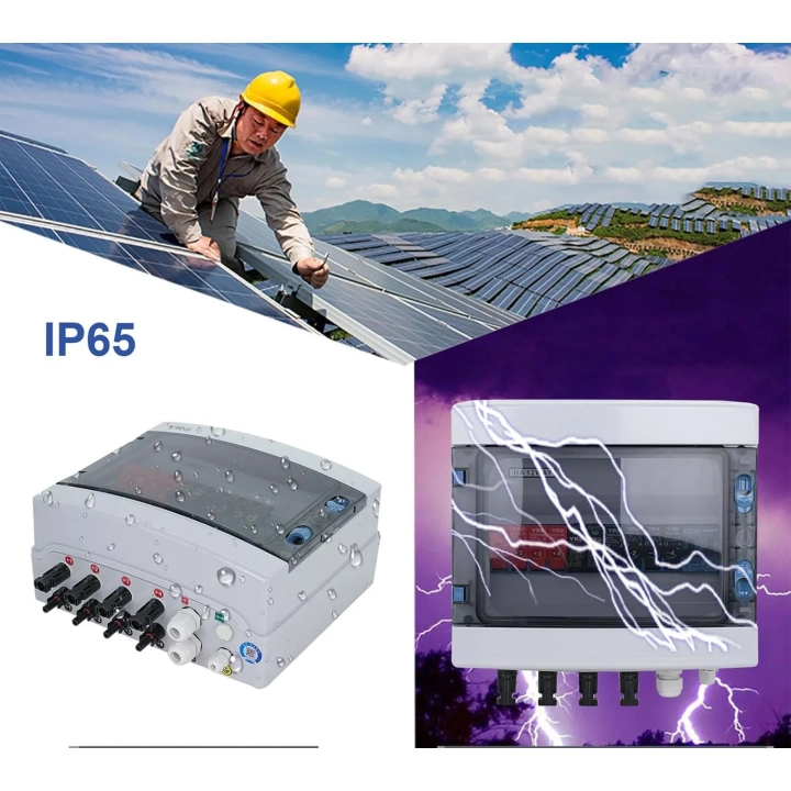 Skrzynka rozdzielcza z wyłącznikami automatycznymi YRO HA-12WAY, 550V, IP65