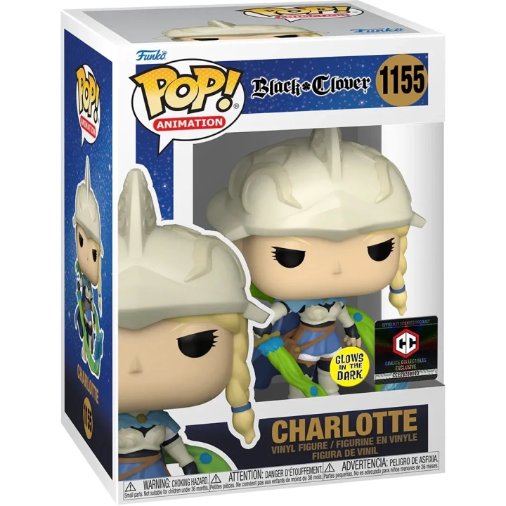 Funko POP! Black Clover Charlotte Glow SE 1155