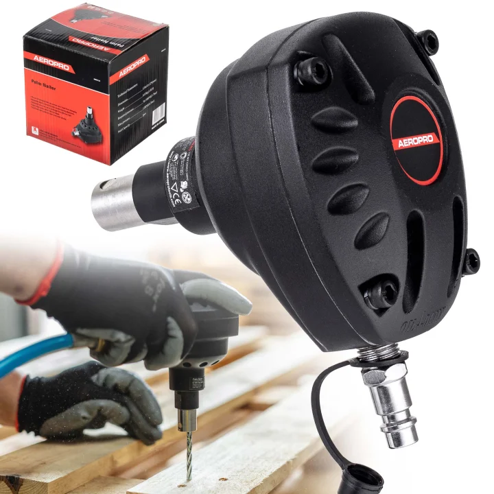 AEROPRO Gwoździarka Dłoniowa Pneumatyczna Młotek na gwoździe do 12cm