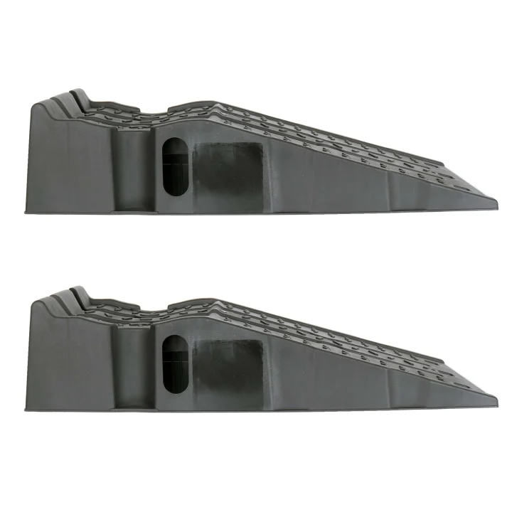 Szerokie Najazdy Samochodowe Rampy 2 szt. Wytrzymałość 8T Wysokość 220mm