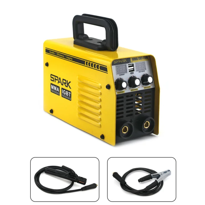 Spawarka domowa SPARK MMA-250 20-250A podwójny wyświetlacz USB