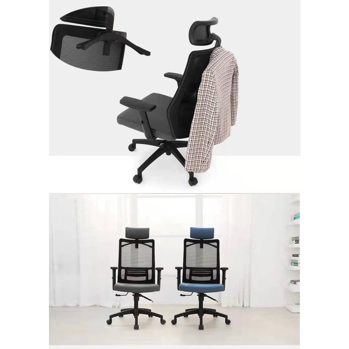 Ergonomiczne krzesło biurowe G31 LB31HB, obrotowe, z siatką, dla studentów